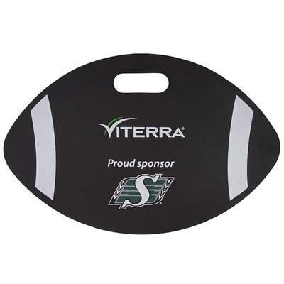 14" Football Weatherproof Cushion 3/8"